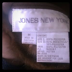 Reversible Oversized size M faux fur coat